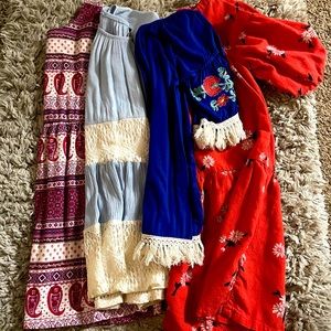 Girls lot of 7/8 dresses